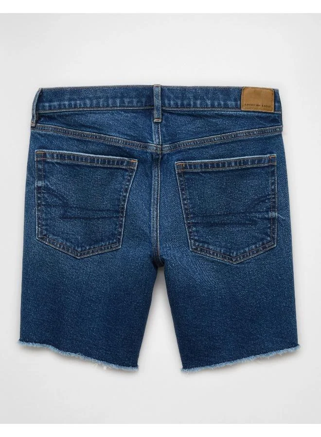 امريكان ايجل AE Strigid 8" Perfect Denim Bermuda Short
