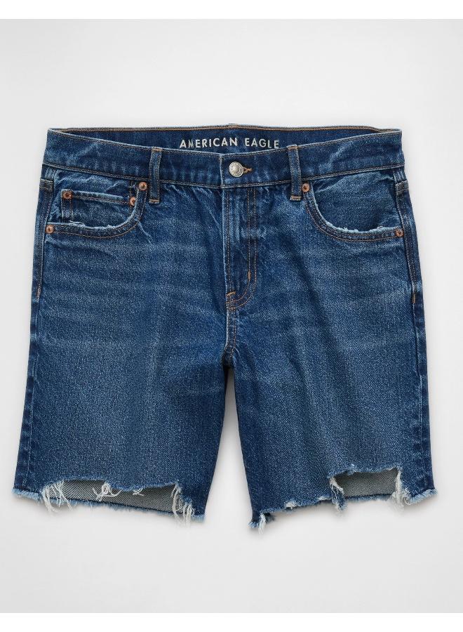 American Eagle AE Strigid 8" Perfect Denim Bermuda Short  - Image 3