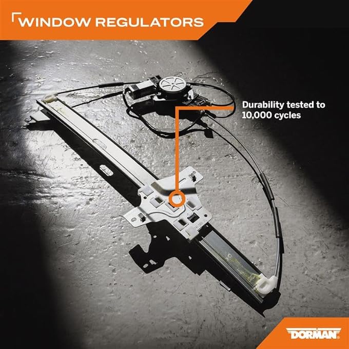 دورمان 748513 منظم نافذة كهربائية ووحدة محرك لجانب الراكب الخلفي متوافقة مع موديلات هوندا المحددة - Image 2