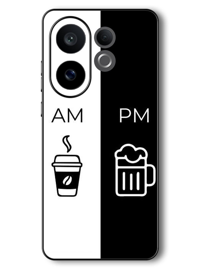 Theodor Case Compatible with Vivo V60 6.77 Inch Protection Shockproof Bumper Cover AM - PM - Image 1