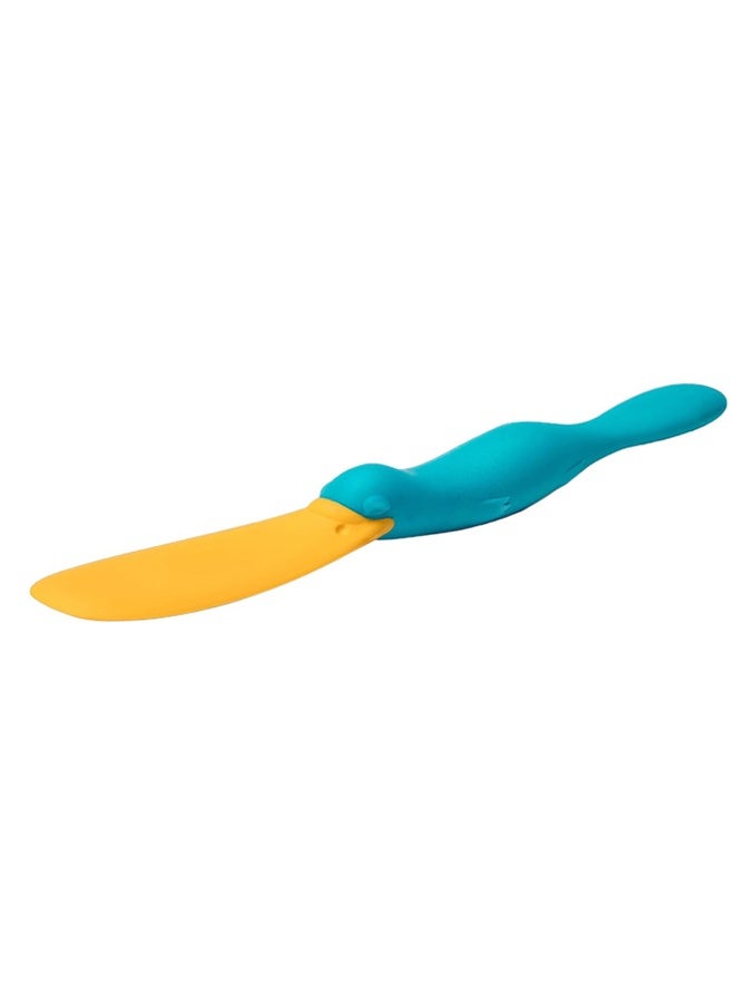 هومستر 1 جهاز كمبيوتر شخصي السيليكون جرة Spatula - مضحك أداة المطبخ، BPA خالية 100٪ الغذاء آمنة، مرنة مقاومة للحرارة كاشح المربى، العسل، زبدة الفول السوداني والتوابل، لا نفايات جرة كاشح لمحبي الأغذية، الخبز - Image 2