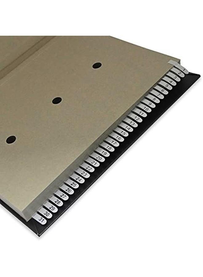 إف اي أس  Fscl1 31 31 ورقة غلاف فينيل كتاب التوقيع 240 مم × 340 مم مقاس أسود - Image 3