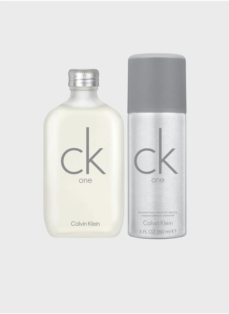 CALVIN KLEIN Calvin Klein Unisex 2-Pc. One Eau de Toilette Gift Set, Savings 33%