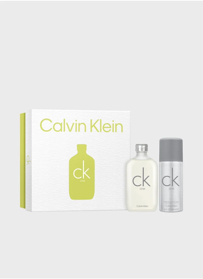 CALVIN KLEIN Calvin Klein Unisex 2-Pc. One Eau de Toilette Gift Set, Savings 33%