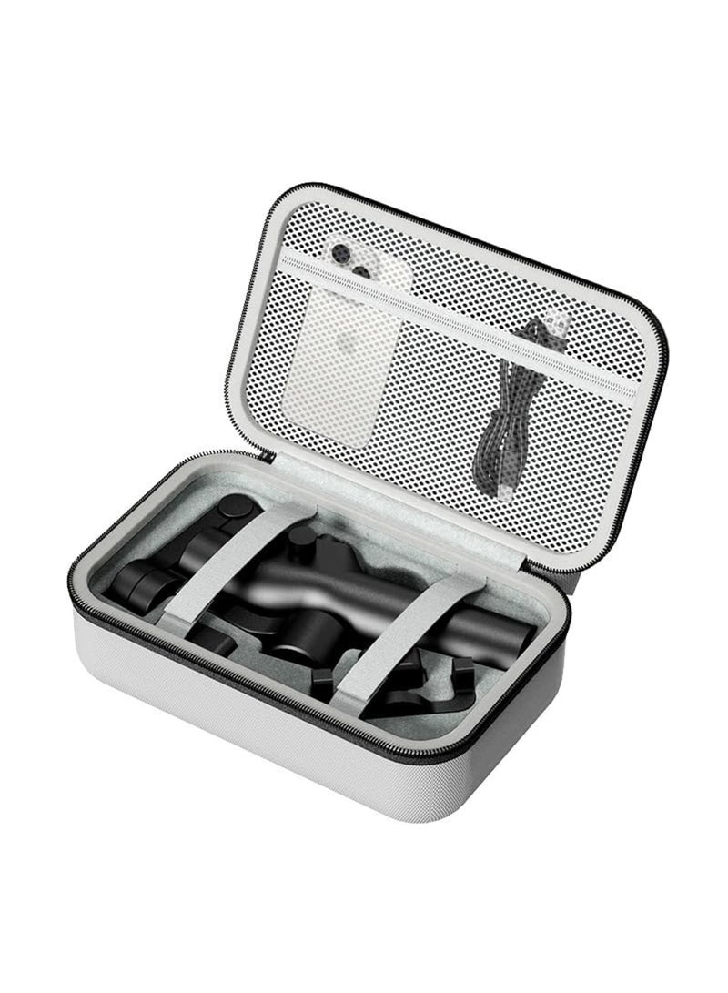 Barakah Osmo Mobile 7P Carry Case – Portable Hard Shell Storage Bag for D-JI Osmo Mobile 7/7P Gimbal Stabilizer & Accessories, Waterproof, Shockproof, Scratch-Resistant Travel Case for Vloggers(Grey) - Image 1