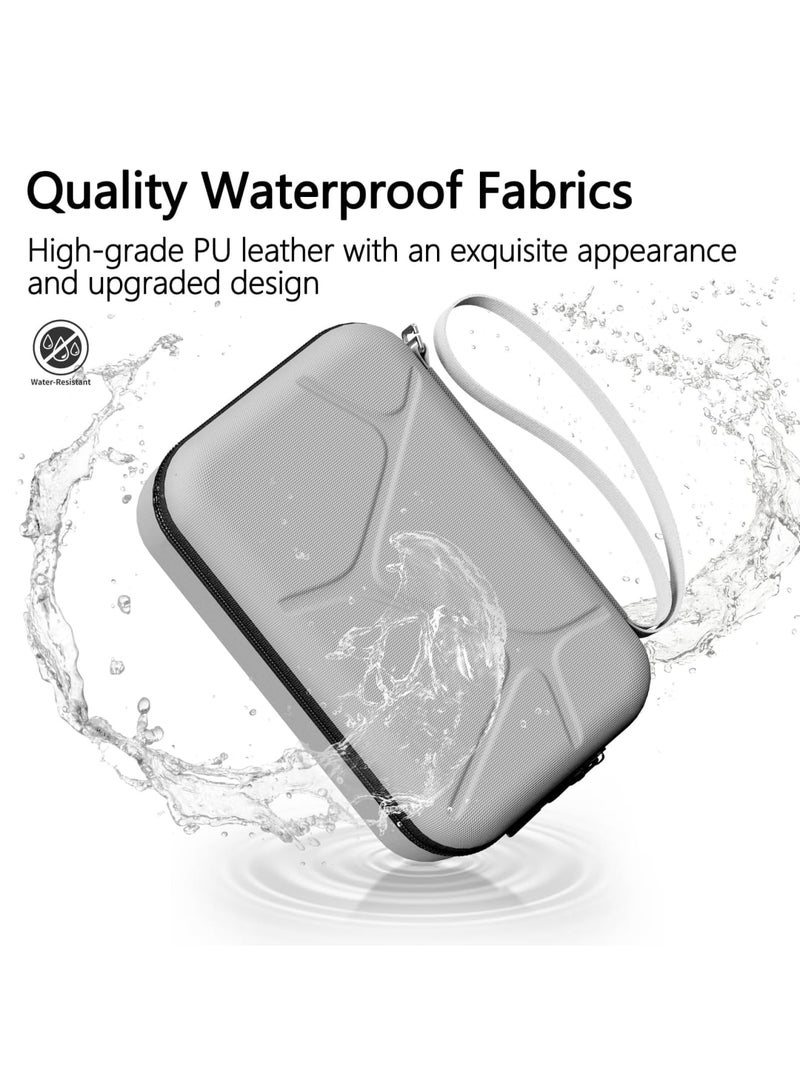 Barakah Osmo Mobile 7P Carry Case – Portable Hard Shell Storage Bag for D-JI Osmo Mobile 7/7P Gimbal Stabilizer & Accessories, Waterproof, Shockproof, Scratch-Resistant Travel Case for Vloggers(Grey) - Image 4