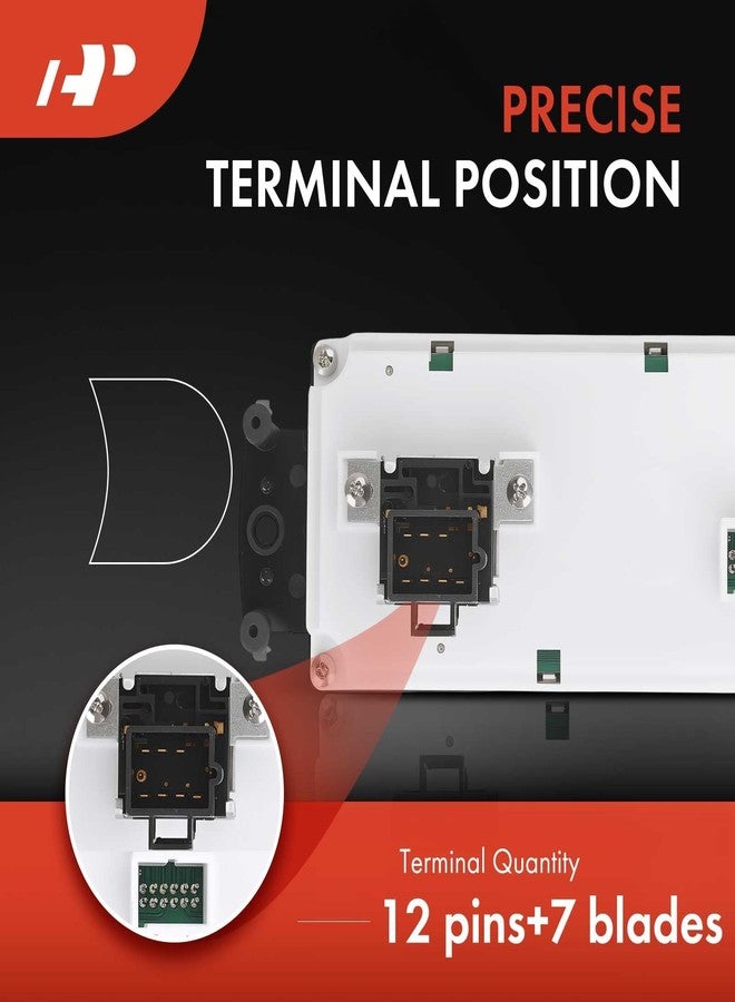 A-Premium Front Heater Climate Control Module Compatible with Chevrolet & GMC Vehicles - 1999-2002 Silverado Sierra 1500 2500 3500 Tahoe Yukon Suburban Avalanche - with Rear Window Defogger - Image 5