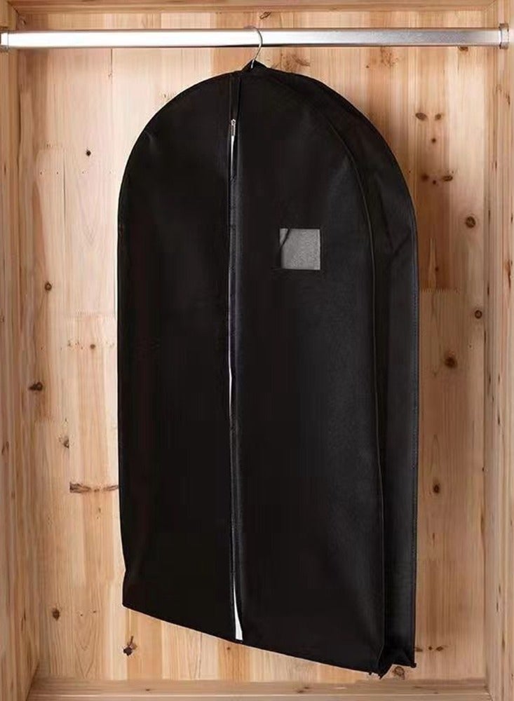 HomarKet 5 Pack Garment Bag Lightweight Suit Bags for Closet Storage, Hanging Clothes Cover with Zipper and Clear Window for Folding for Tuxedos Coats Dresses 60x120cm - Image 5