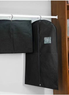 HomarKet 5 Pack Garment Bag Lightweight Suit Bags for Closet Storage, Hanging Clothes Cover with Zipper and Clear Window for Folding for Tuxedos Coats Dresses 60x120cm  - Image 4