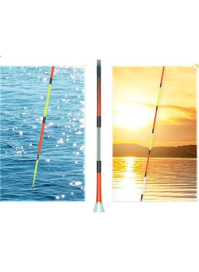 Jiadiaoni (Jiadiaoni) Crystal Hard Tail Fishing Float, Nano Buoy, Highly Sensitive Crucian Carp Float, Eye-Catching Wild Fishing Float, Jdy06#1 Buoy - Image 1