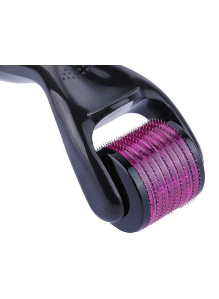 Steakali Derma Roller Hair Growth Roller, Pack of 2 Titanium 540 Micro Needle Face Neck and Body 0.5mm Wrinkle Acne Scar Stretch Mark Treatment Needling - Image 3