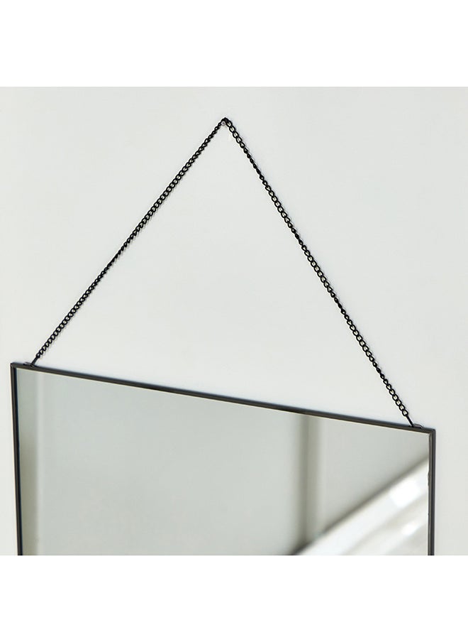 Home Box Urus 3-Piece Wall Mirrors with Chain 35 x 35 cm  - Image 2