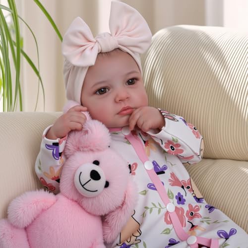 BABESIDE Reborn Baby Dolls - 20-inch Cute Soft Vinyl Realistic Baby Doll Real Life Baby Dolls with Complete Accessories Perfect for Cuddling, Playtime, and Gift Giving - Image 1