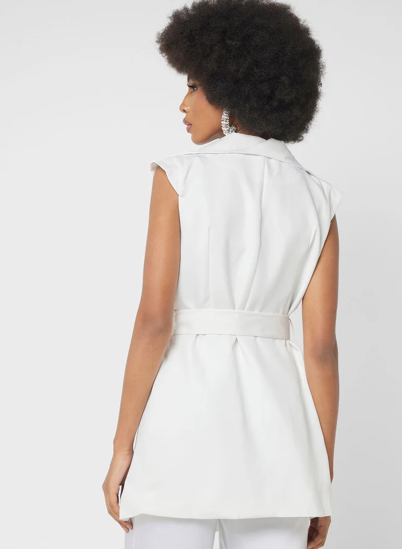 ELLA Sleeveless Blazer Vest
