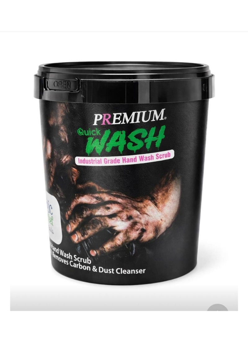Premium Wash - Industrial Grade Hand Wash Scrub Heavy Duty Oil & Grease Remover