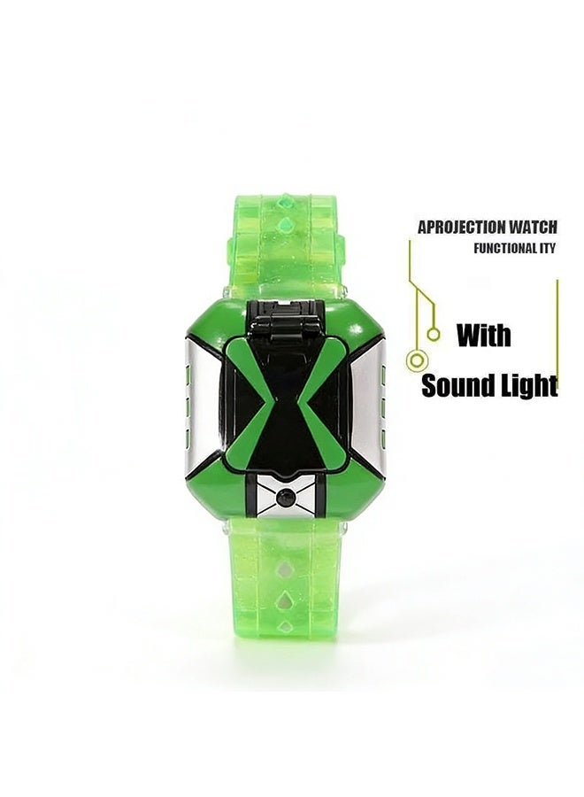 Ben 10 Role-Play Projection Watch with Sound & Light Effects - 4 Sound Modes Kids Toy Watch