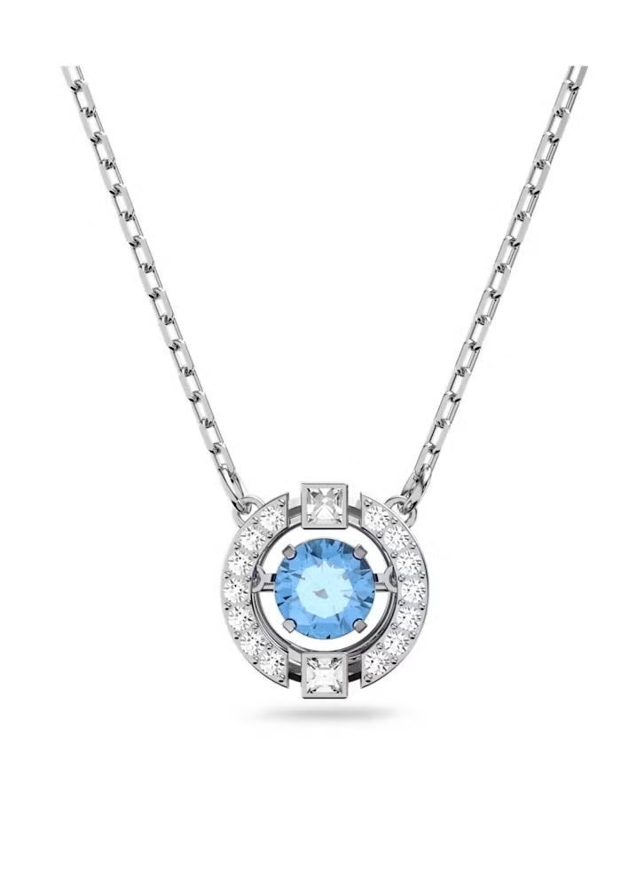 Swaroop Designer Sparkling Dance Blue Necklace for Women Swaroop Designer - Image 3
