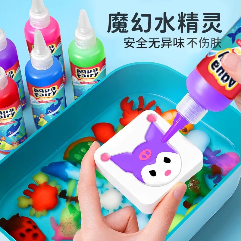 Boys And Girls Handmade Diy Make Magic Water Sprite Toy Water Baby Solution Diy Magic Children'S Toy Suit - Image 2