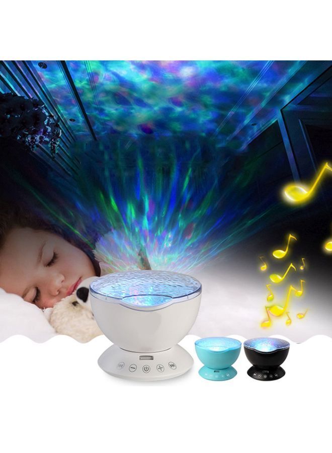 NIBEMINENT Ocean Wave Musical Night Light Projector  - Image 3