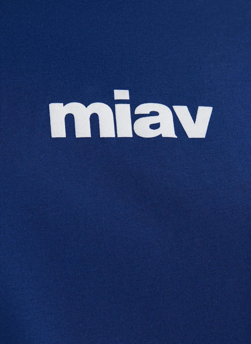MAVI Miav Printed Navy T-Shirt