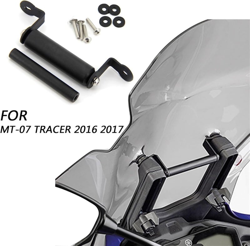 QASULER Motorcycle Phone Holder Bracket for YAMAHA MT-07 - Image 3