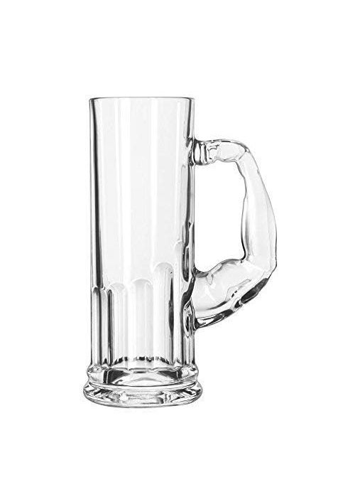 HEIP HEIP Italian Premium Glass Beer Mug Transparent 600ml SAT of 3  - Image 1