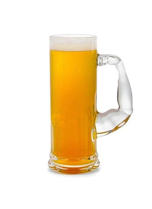 HEIP HEIP Italian Premium Glass Beer Mug Transparent 600ml SAT of 3  - Image 4