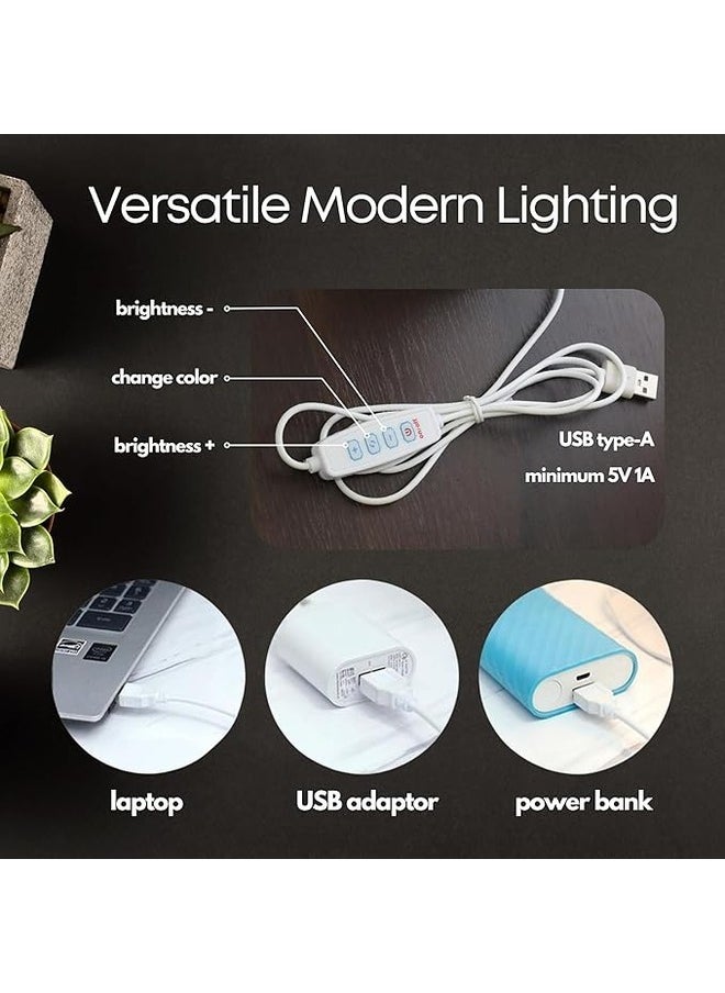 Generic - 3D Moving Sand Art Lamp, 360° Rotating Table Lamp, Adjustable Color Temperatures, LED Night Light for Relaxation, Bedroom, Office Décor - Image 1