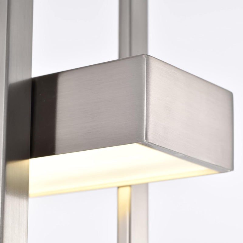 Nuvo Nuvo Lighting 62106 Frame LED One Light Pendant 48 Watt 285 Lumens Soft White 2700K KolourOne Technology Brushed Nickel Fixture  - Image 5