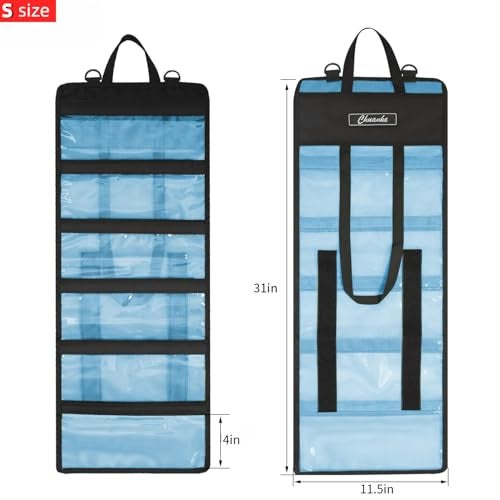 Chuanke Lure Bag 6 Pocket PVC Protective Cover Durable Fishing Bag Trolling Lure Tackle Box - Image 3