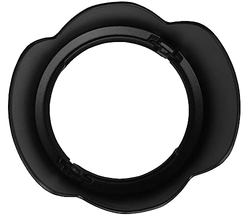 HUIPUXIANG غطاء عدسة HUIPUXIANG EW-53 لكاميرا كانون RF-S 18-45mm F4.5-6.3 is stm على EOS R50 R100 R10 (للملحقات)، غطاء عدسة EW53 Digital Tulip Flower 49mm - Image 2