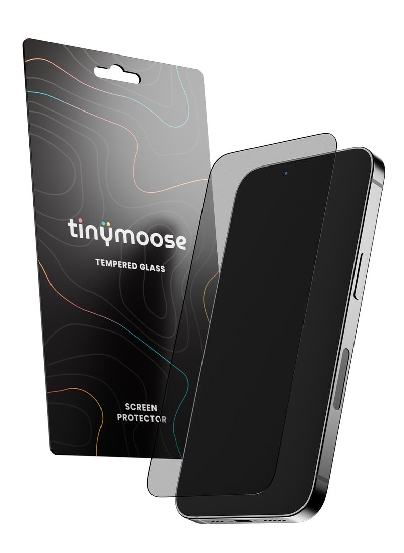 TinyMoose 2 Piece Ultra High Clarity Tempered Glass Screen Protector for iPhone 14 Pro  - Image 1