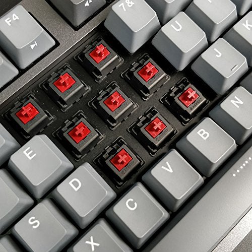 DURGOD Taurus K320 TKL Mechanical Keyboard 87 Keys Tenkeyless USB C Wired Doubleshot PBT Keycaps Programmable Keys NKRO Rollover Windows Mac Cherry MX Red Space Grey - Image 3