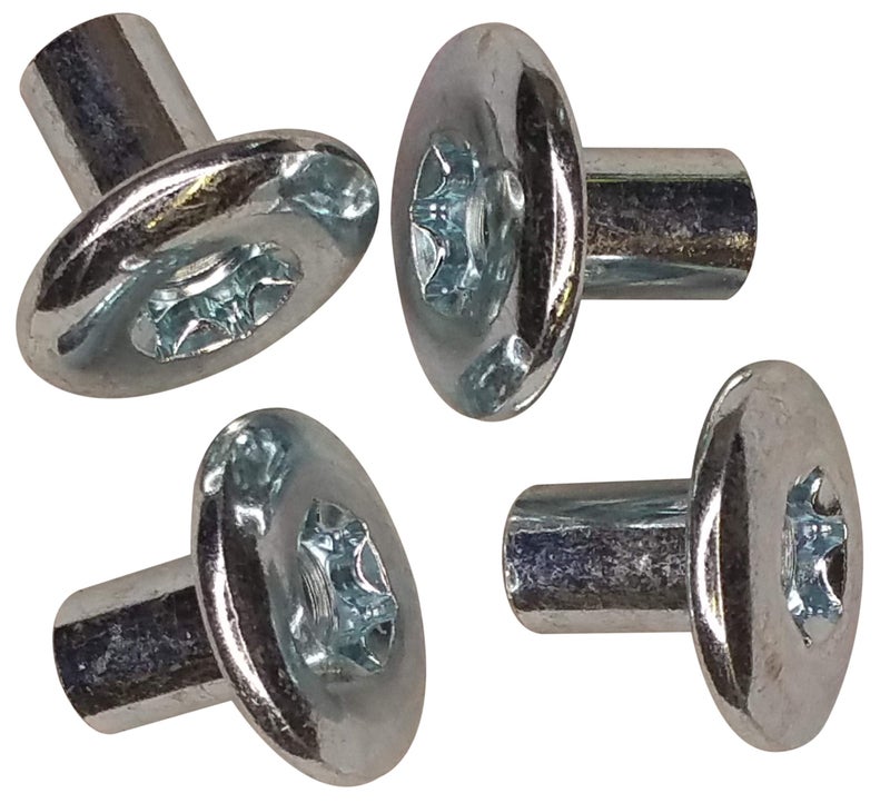 JQuad 5/16" Torx Barrel - Trailer Hardware Nuts (4 Pack)