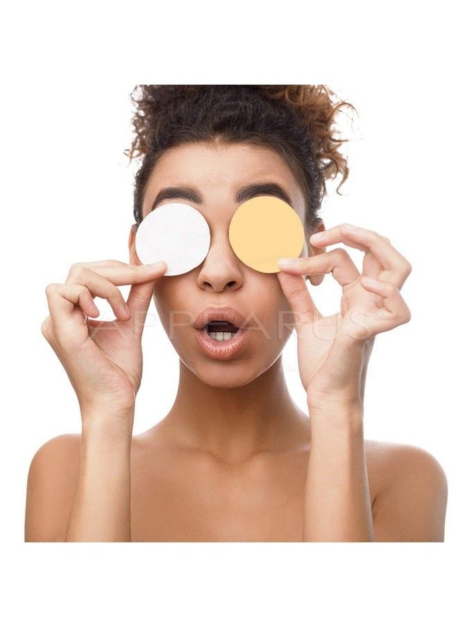 Appearus - Face Sponge Appearus Compressed Natural Cellulose Facial Sponges | Made In Usa | Cosmetic Spa Sponges For Facial Cleansing And Exfoliating (25 Count) (Natural) - Image 1