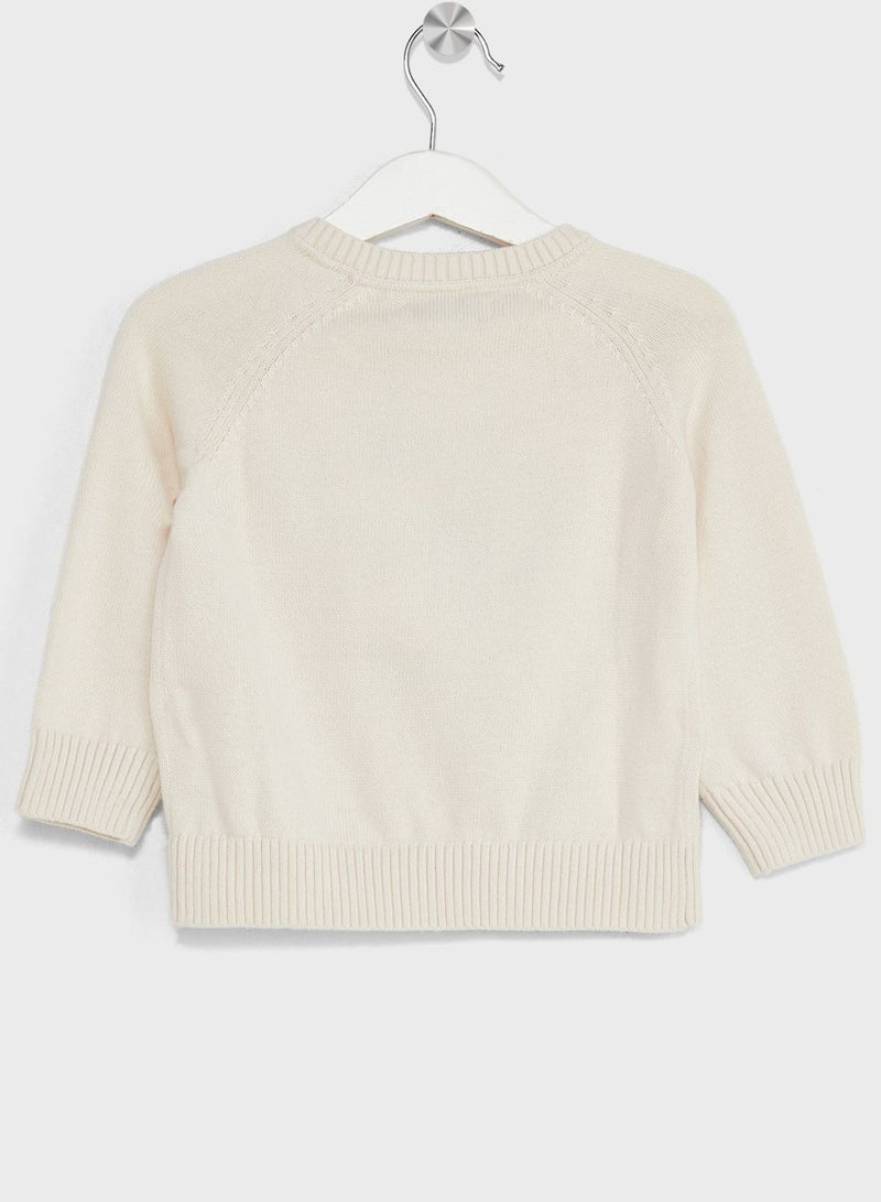 Calvin Klein Jeans Infant Crew Neck Sweater  - Image 2