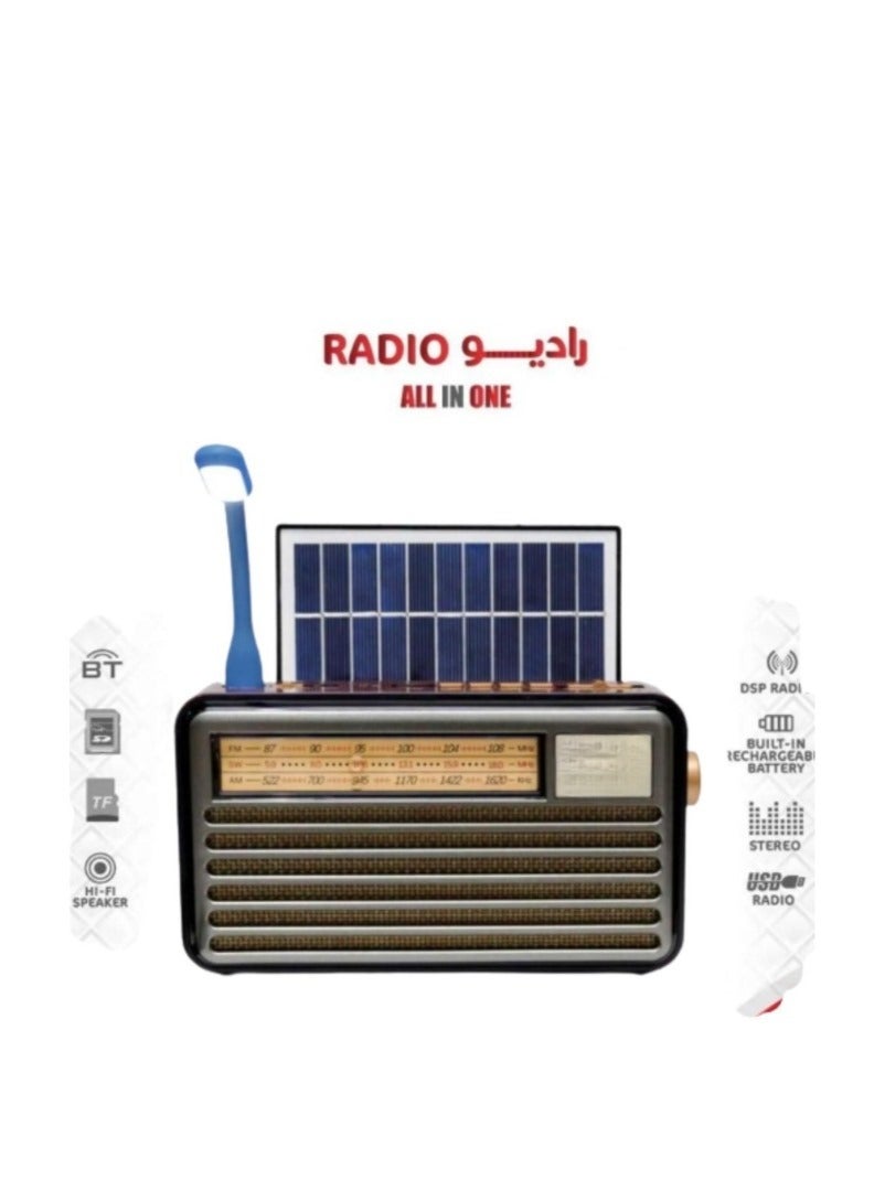 DLC Solar powered radio DLC-32236B