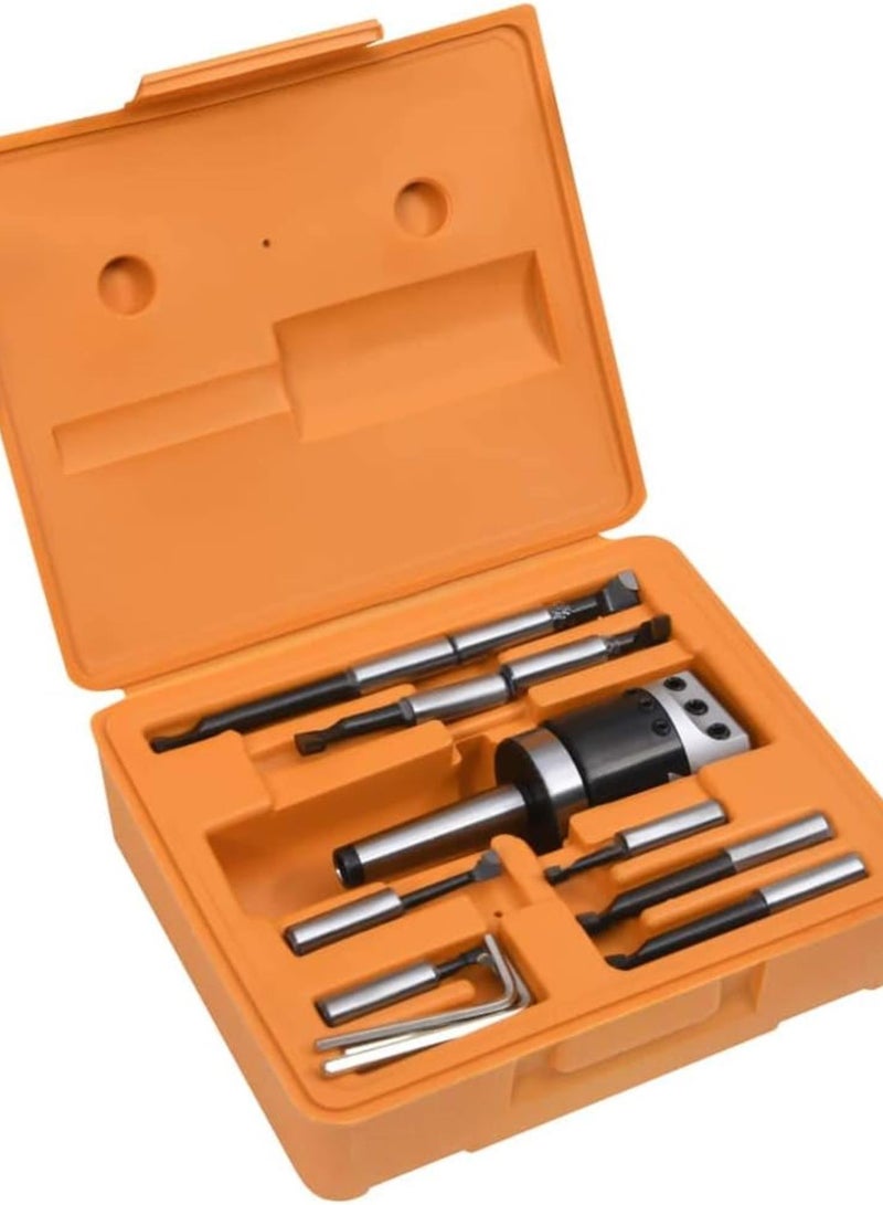 GGOOT Hardware -15 Pieces Boring Tool Set 50 mm Boring Head MT2-F1-12-Tools  - Image 3