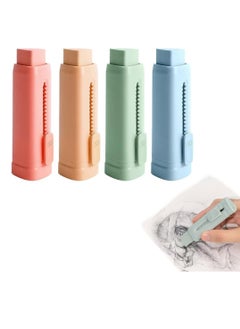 Oasisgalore 4 Pcs Retractable Erasers Push-Pull Rubber Eraser for Students Writing Office School Supplies  - Image 1