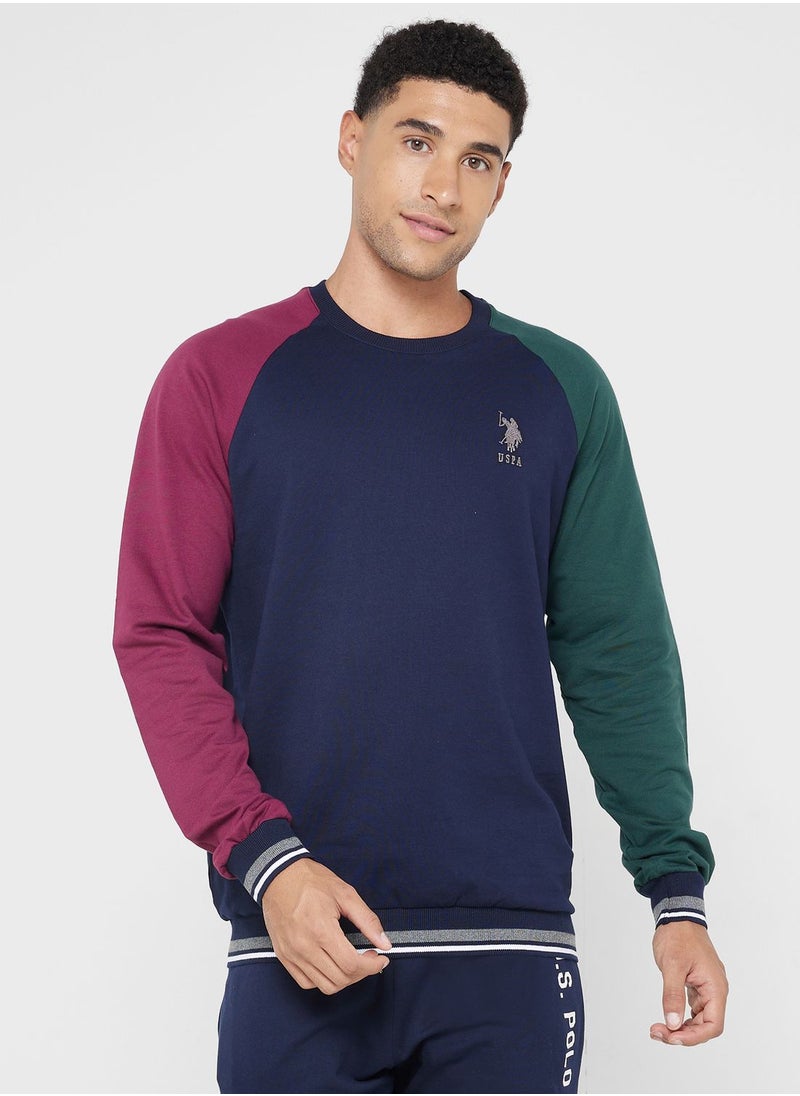 U.S. Polo Assn. - Crew Neck T-Shirt Pyjama Set - Image 1