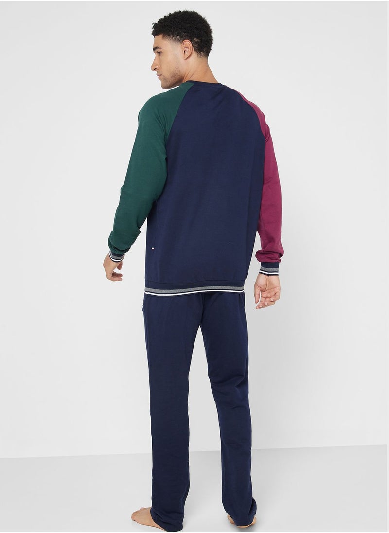 U.S. Polo Assn. - Crew Neck T-Shirt Pyjama Set - Image 1