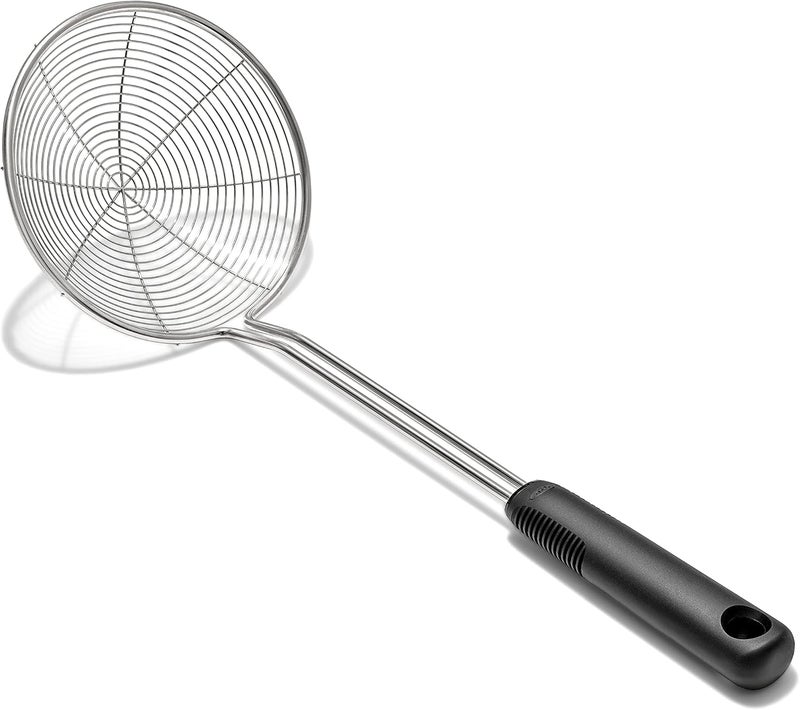 OXO OXO Good Grips Stainless Steel Spider Scoop  Strain SkimmerBlack  - Image 1