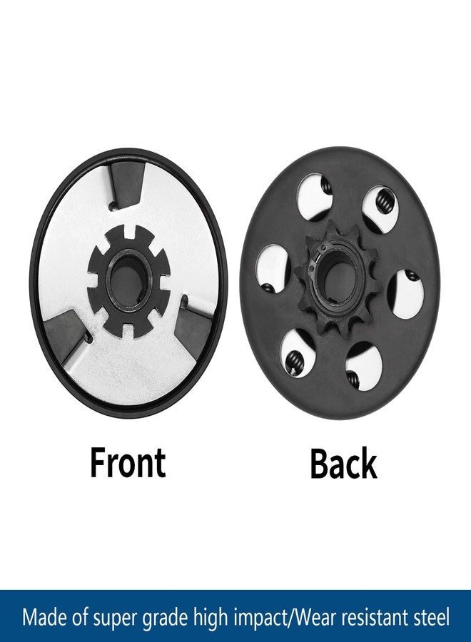 KRGUOD Centrifugal Clutch, Go Kart Clutch 3/4 Bore 10T with #40 41 420 Chain for Mini Bike, Go Kart, predator 212, Lawnmower and Honda GC GX 2-6.5HP Engine GC160 GC190 GX120 GX140 GX160 GX200. - Image 3