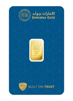 Emirates Gold Emirates Gold 2.5g Fine Gold Bar - 24k (999.9 Purity)  - Image 1