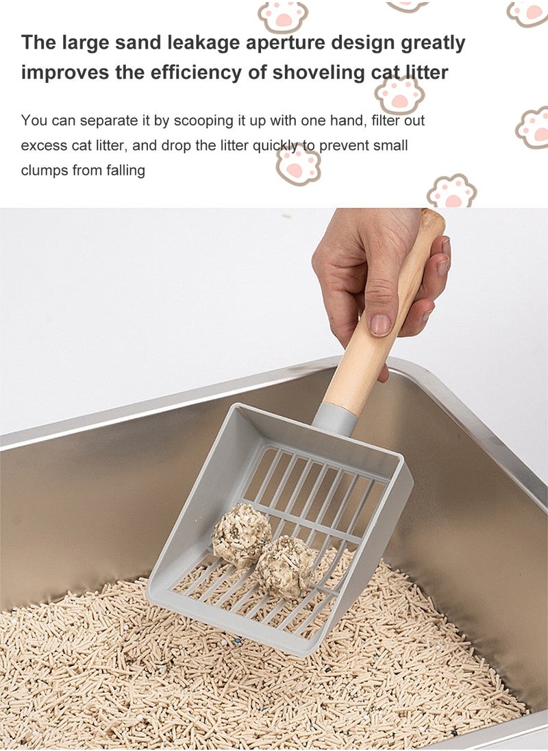 Kidle - Stainless Steel Cat Litter Box Easy to Clean Cat Litter Box Oversized Anti-Splash Anti-Leakage Sand Splash-Proof Closed Cat Litter Box - Image 1