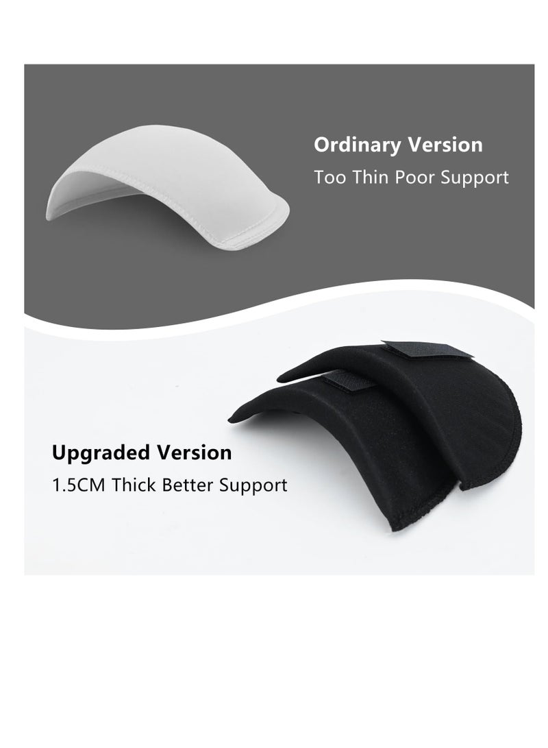Generic Removable Shoulder Pads for Blazers, 2 Pairs, Sponge Lining, No Sewing Required - Image 4