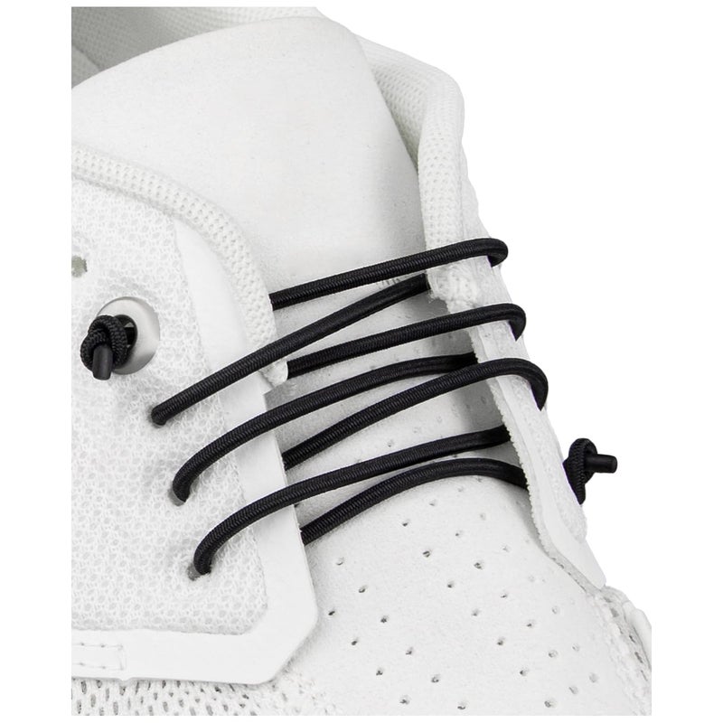 Endoto Elastic Shoelaces for ON Cloud 5 & 6 No Tie Replacements Shoes Laces Stretchy Bungee Running Training(Color:Black,Size:24Inch) - Image 1