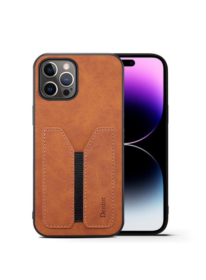 The Bros Case For iPhone 14 Pro Max DV Elastic Card PU Back Cover Phone Case