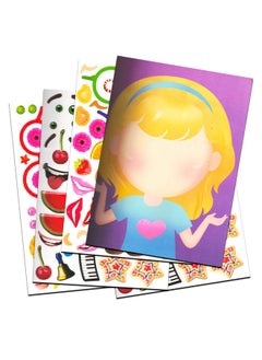 Bendon Publishing Make a Face Sticker Books for Boys Kids Toddlers - Set of 3 Jumbo Books with Over 90 Faces and 750 Stickers (Sticker Face Activity Set)  - Image 3