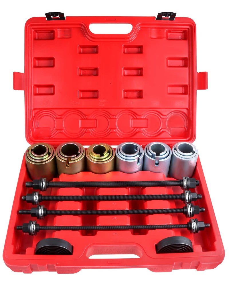 SCITOO Fit Cars LCV and HGV Engines Universal Press and Pull Sleeve Kit Removal Installation Bushes Bearings Tool Kit - Image 1